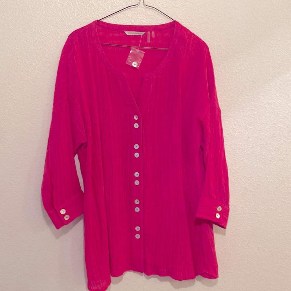 New Soft Surroundings Long Sleeve Shirt
